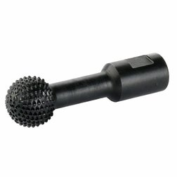 Guľatá rašpľa na drevo pre uhlové brúsky, priemer 30mm, závit M14