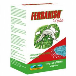 Granulovaná nástraha na slimáky FERRANISH NATUR 180g+20g ZADARMO