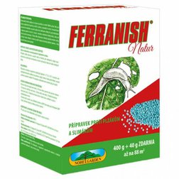 Granulovaná nástraha na slimáky FERRANISH NATUR 400g+40g ZADARMO