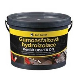 Gumoasfaltová hydroizolácia DenBit DISPER DN 10kg Den Braven