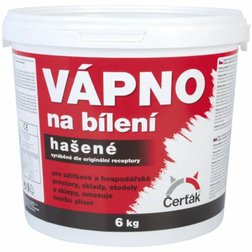 Hasené vápno na bielenie Čerťák 6kg