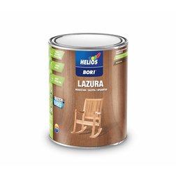 HELIOS BORI LAZURA 0,75l, akrylová vosková lazúra na drevo