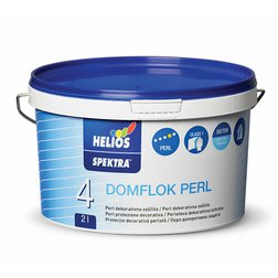 HELIOS SPEKTRA DOMFLOK PERL, bezfarebný perleťový lak na steny 2l