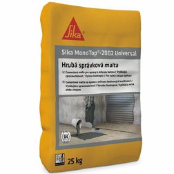 Sika MonoTop-2002 Universal 25kg, hrubá reprofilačná malta pre hrúbky vrstvy 5-50mm Sika MonoTop-2002 Universal 25kg, hrubá reprofilačná malta pre hrúbky vrstvy 5-50mm