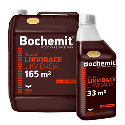 Bochemit Plus I 1l, impregnačný insekticídny náter na napadnuté drevo