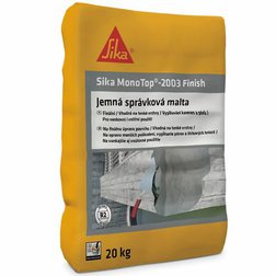 Sika MonoTop-2003 Finish 25kg, jemná opravná malta na betón pre hrúbky vrstvy do 5mm Sika MonoTop-2003 Finish 25kg, jemná opravná malta na betón pre hrúbky vrstvy do 5mm