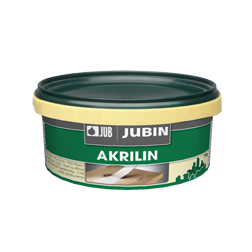 JUB JUBIN Akrilin 0,75kg, tmel na drevo (farebné varianty)