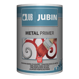 JUB JUBIN Metal primer solvent based 0,75l,základná antikorózna farba na kov(far.varianty)