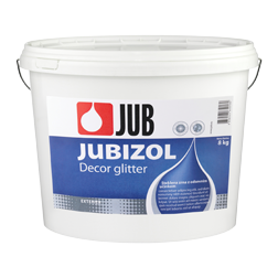 JUB JUBIZOL Decor glitter 8kg, sklené zrná s reflexným efektom na fasádne farby a omietky