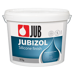 JUB JUBIZOL Silicone finish S biely 2.0 25kg , silikónová hladená dekoratívna omietka