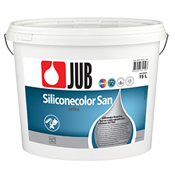 JUB SILICONECOLOR San EXTRA 15l, silikónová mikroarmovaná fasádna farba EXTRA