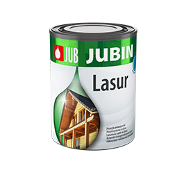 JUB JUBIN Lasur 0,65l, hrubovrstvý lazurovací náter na drevo (farebne varianty)