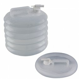 Kanister na vodu plastový s ventilom skladací 8l