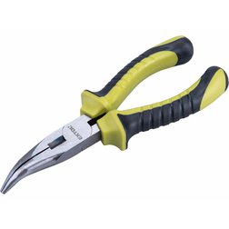 Kliešte rádiové polguľaté zahnuté 160mm