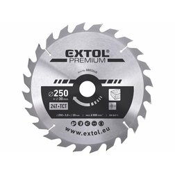 EXTOL Premium Kotúč pílový 250x3,2x30mm, 24 SK plátkov