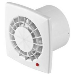AWENTA Kúpeľňový ventilátor štandard, 125x125mm, priemer výstupu 100mm , 14W, 105m3/hod