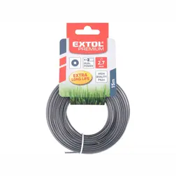 Lanko do kosačky, 2,7mm, 15m, kruhový profil, nylón – obrázok 2