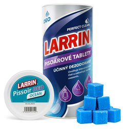LARRIN Pissoir Deo 900g, dezinfekčné pisoárové tablety (varianty)