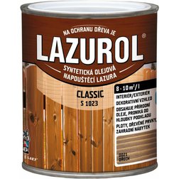 Lazurol Classic S1023, tenkovrstvá napúšťacia olejová lazúra na drevo 0,75l