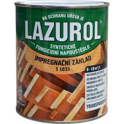 Lazurol Impregnačný základ 0,75l, napúšťací prípravok na drevo