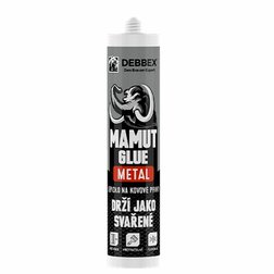 MAMUT GLUE METAL 290ml, lepidlo na kov s vysokou pevnosťou, šedé