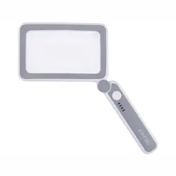 Lupa so svetlom EXTOL LIGHT 10 LED, 4x zväčšenie, USB-C - obrázok 1