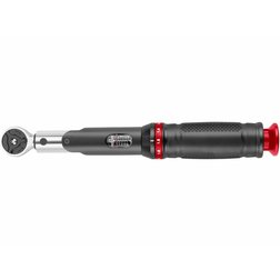 Momentový kľúč na skrutky FORTUM so stupnicou, 1/4", 5-25Nm, 300mm, 72 zubov, CrV