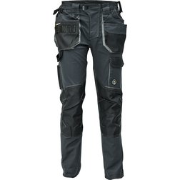 CERVA Montérkové pracovné nohavice DAYBORO 260g/m2, antracitovo šedé