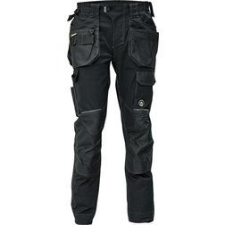CERVA Montérkové pracovné nohavice DAYBORO 260g/m2, čierne