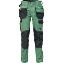 CERVA Montérkové pracovné nohavice DAYBORO 260g/m2, zelené