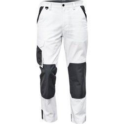 CERVA Montérkové pracovné nohavice CREMORNE 230g/m2, biele