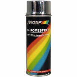 MOTIP CHROMESPRAY, akrylový sprej s chrómovým efektom, 400ml