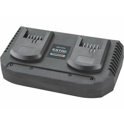 EXTOL Premium Nabíjačka akumulátorov Share20V, na 2 AKU, 2sloty 3,5A, pre 88918XX, 87918XX