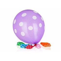 BANQUET Latexové nafukovacie balóniky MY PARTY Dots, 6 ks/bal.