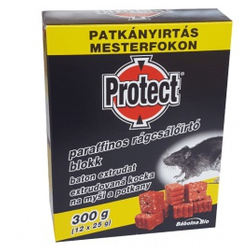 Babolna Bio PROTECT Nástraha na myši a potkany extrudované parafínové kocky 300g /12x25g/