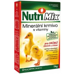 NutriMix HYDINA ODCHOV, minerálne krmivo s vitamínmi pre hydinu 1kg