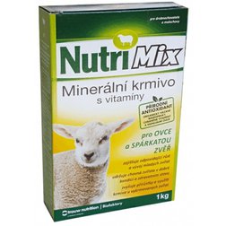 NutriMix OVCE + RATICOVÁ ZVER, minerálne krmivo s vitamínmi pre ovce a raticovú zver 1kg