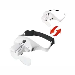 Okuliare s lupou a LED svetlom EXTOL LIGHT, 1-3,5x zväčšenie, USB-C - obrázok 11