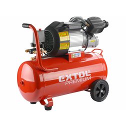 EXTOL Premium Kompresor olejový, 2200W, prac. tlak 8bar., nádoba 50l