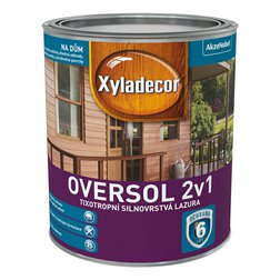 Xyladecor Oversol 2v1, silnovrstvá lazúra 0,75l