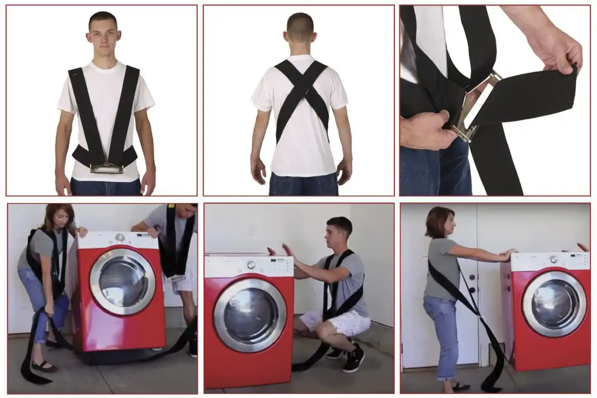 Popruhy na sťahovanie nábytku Shoulder Dolly – galéria 2