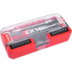 Račňový skrutkovač s bitmi EXTOL PREMIUM, 43 ks, CrV - obrázok 5