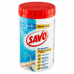 SAVO DO BAZÉNU Chlórové tablety Maxi Komplex 3v1 1,2kg, tablety na úpravu vody v bazéne