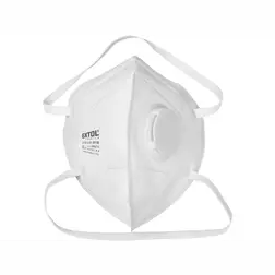 Skladací respirátor EXTOL PREMIUM FFP1 s výdychovým ventilom 5 ks - obrázok 2