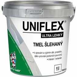 UNIFLEX Šľahaný ľahčený tmel 1l