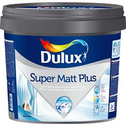 Dulux Super Matt Plus, biela omývateľná farba 10l