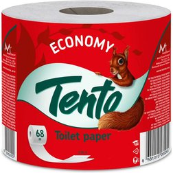 Toaletný papier TENTO Economy 2-vrstvový, 68m