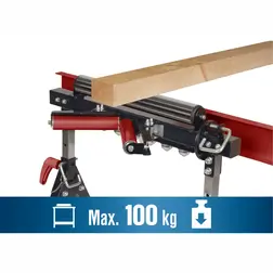 Univerzálny pracovný podstavec FORTUM "koza" 4v1, max. 200 kg - obrázok 6