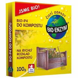 Aktivátor kompostu BIO-P4 100g, prípravok na urýchlenie kompostovania