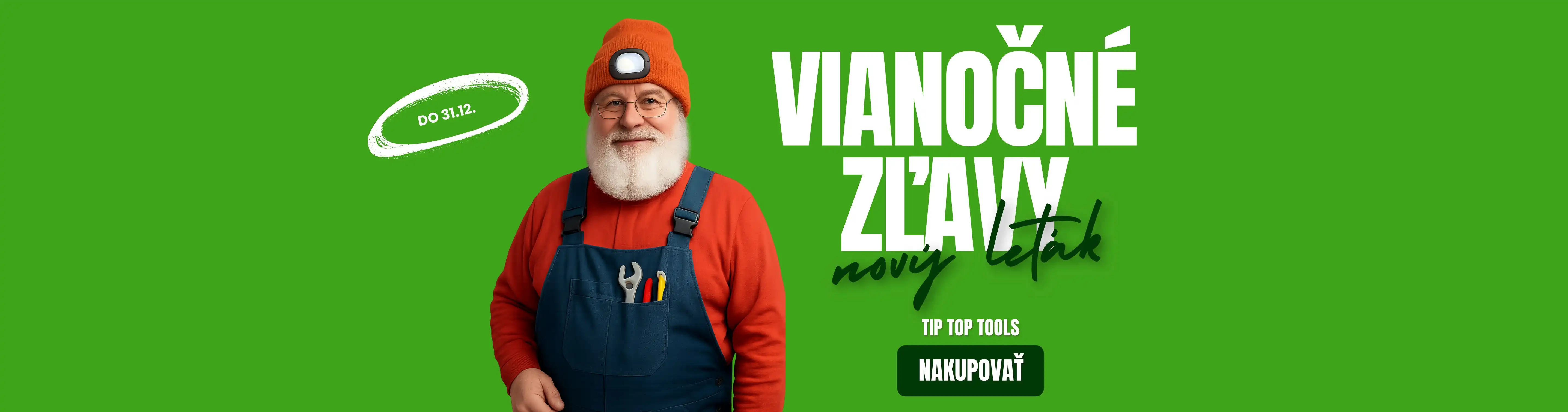 Vianočná akcia Tip Top Tools